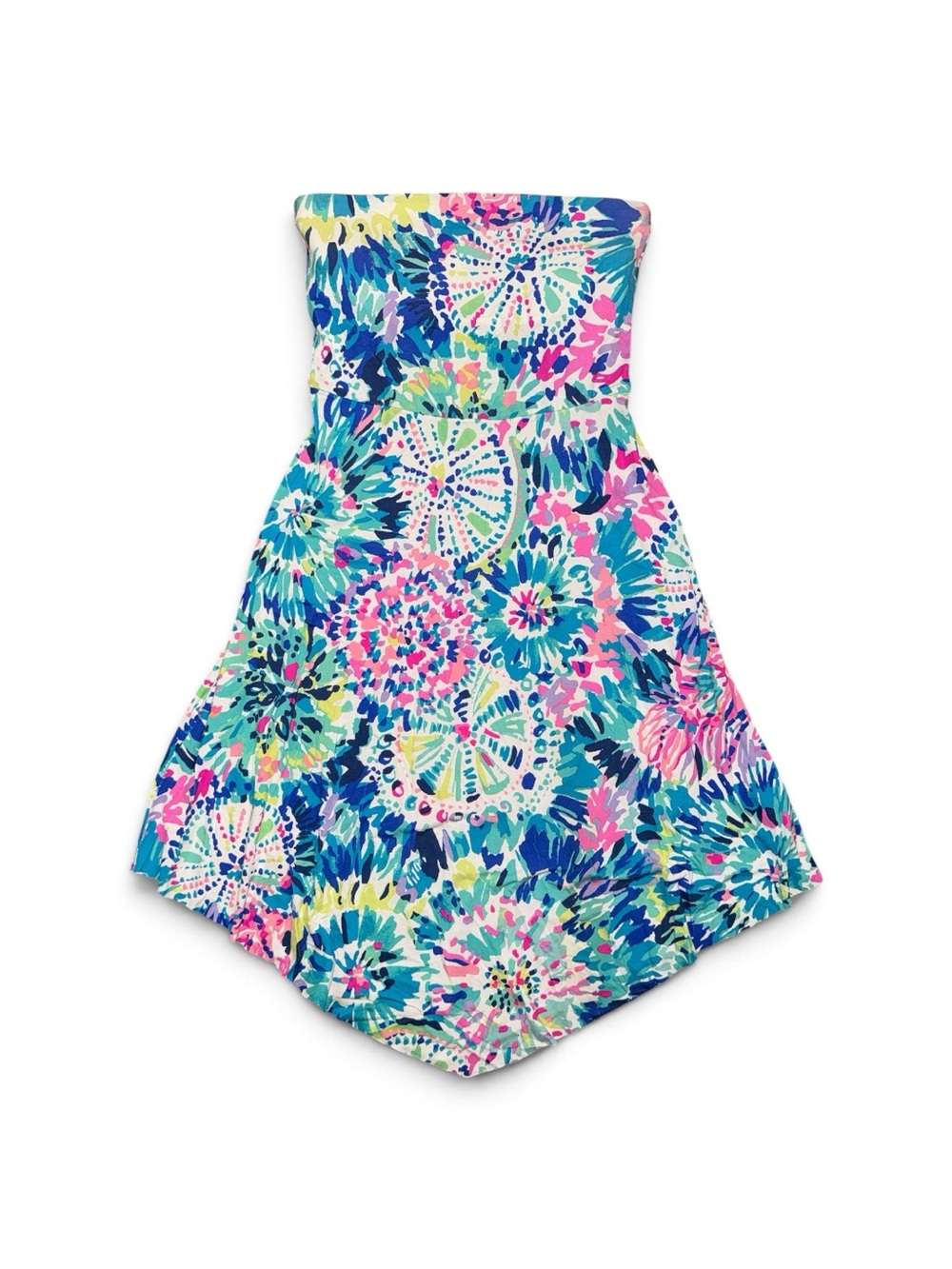 Lilly Pulitzer Lolita “ Dive In” Star Burst Halter Dress